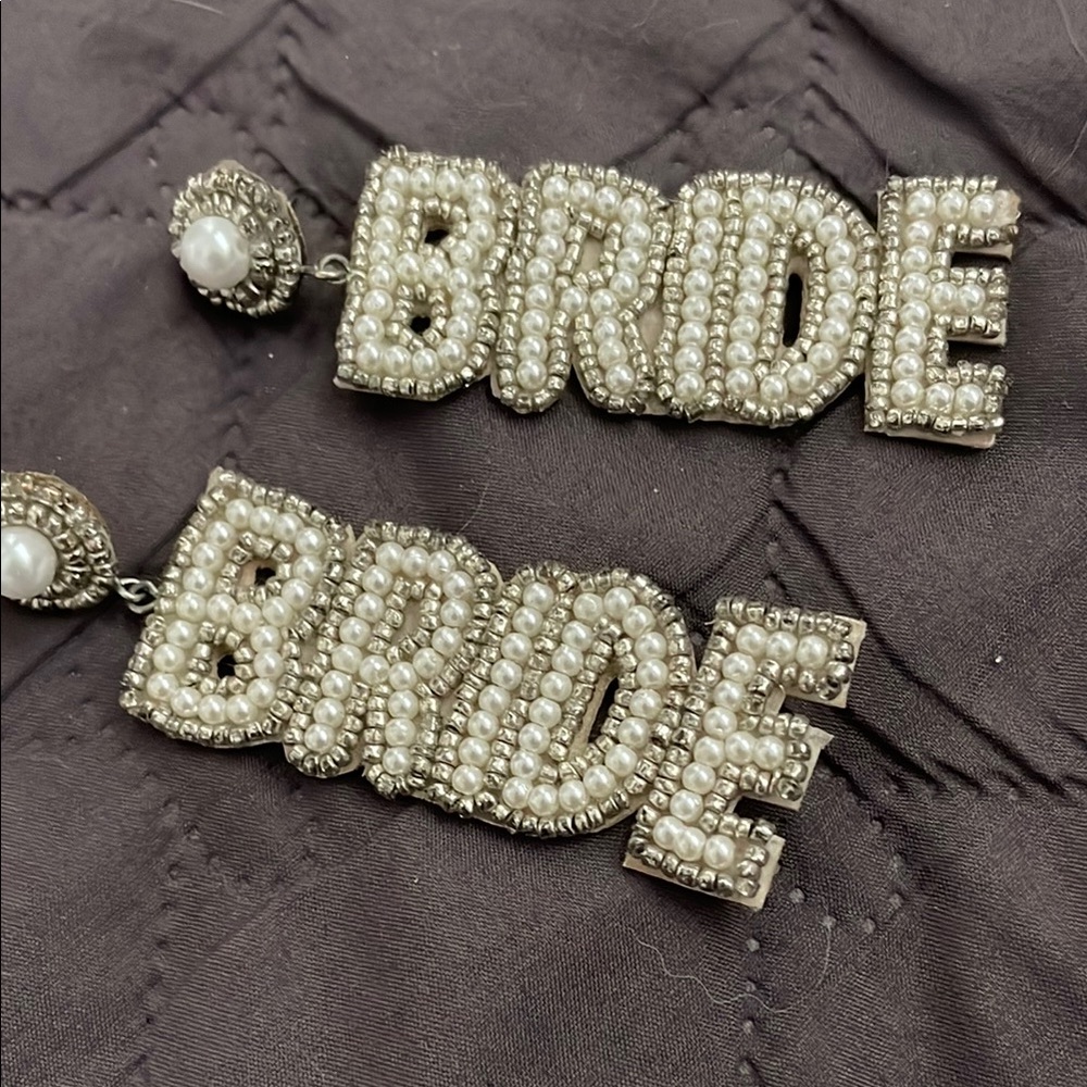Bride earrings